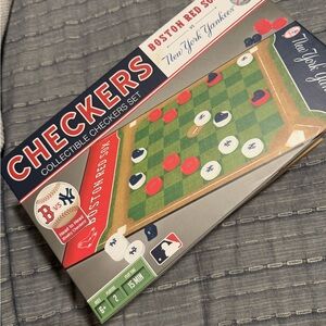 Red Sox’s / Yankees checkers New in package